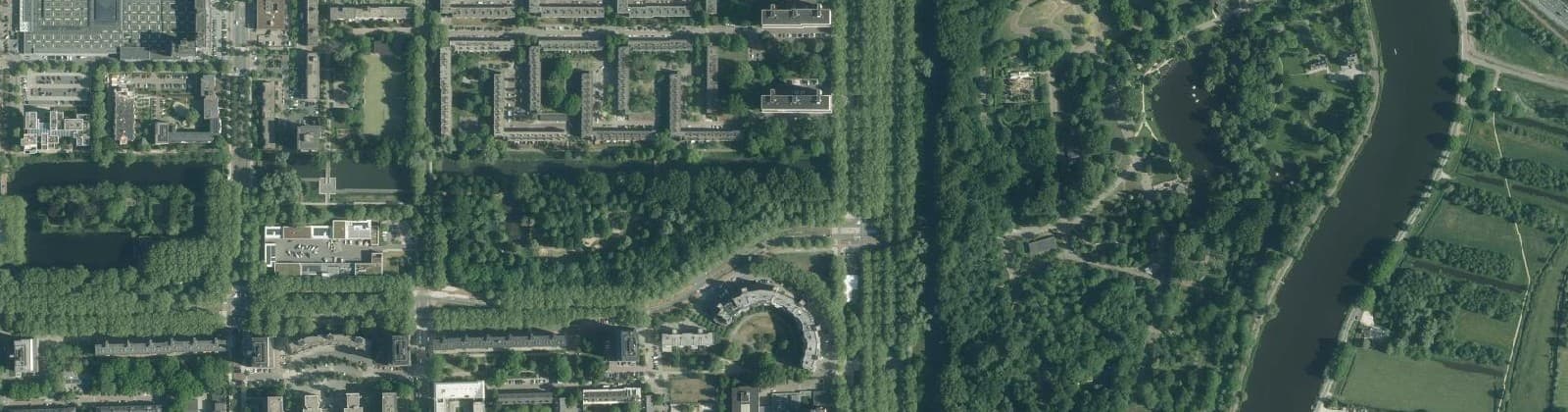Luchtfoto van Buitenveldert-Oost