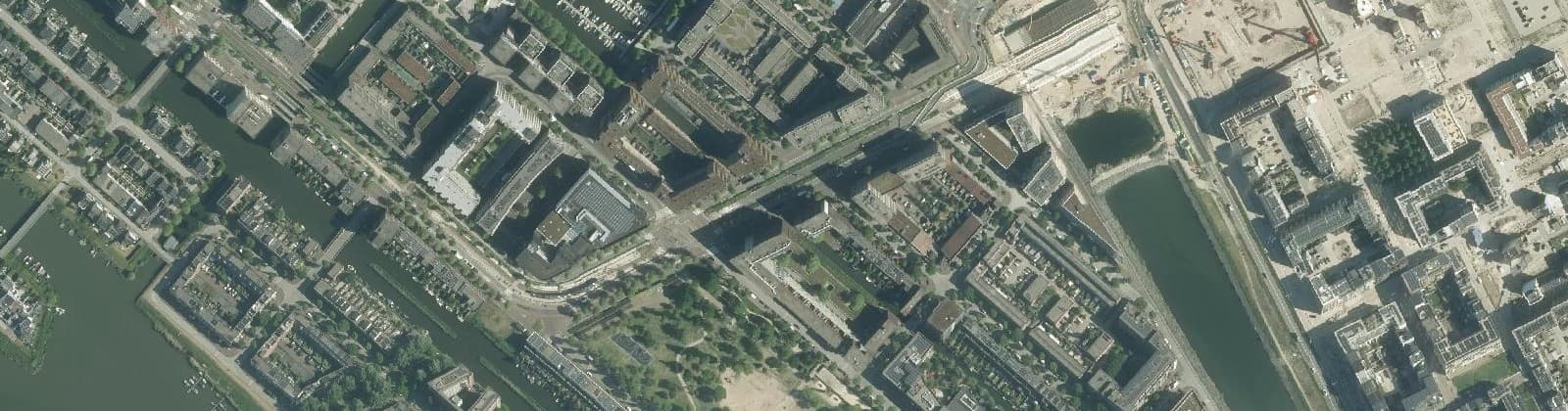 Luchtfoto van IJburg-Zuid