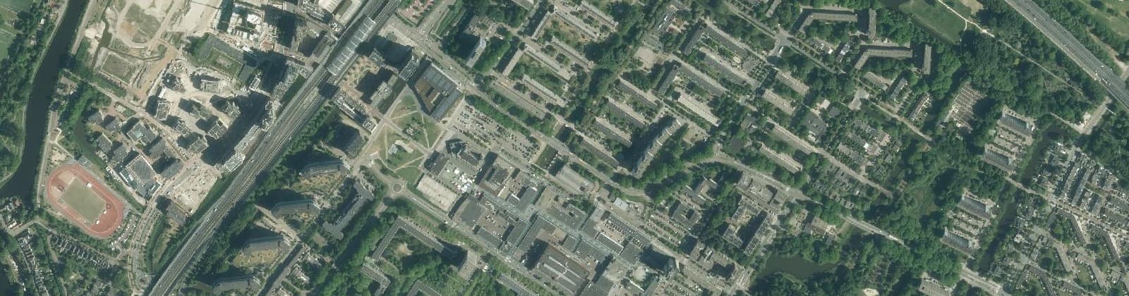 Luchtfoto van Buikslotermeer