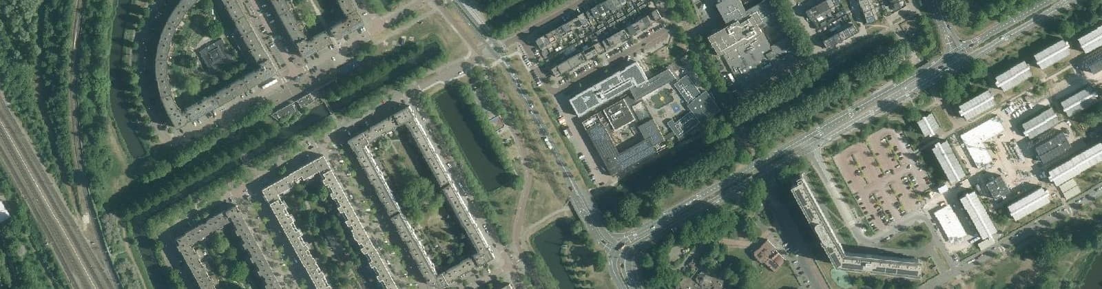 Luchtfoto van Venserpolder