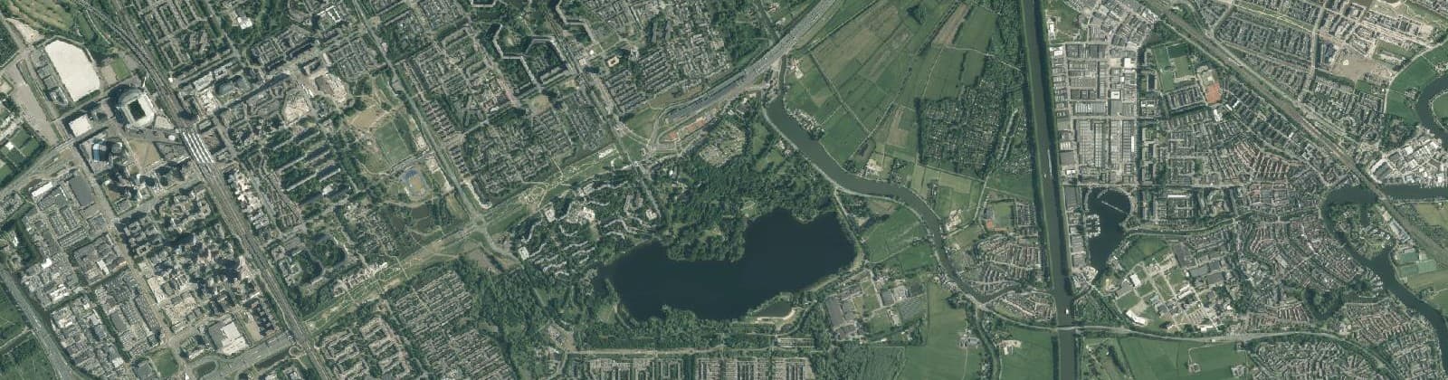 Luchtfoto van Nellestein