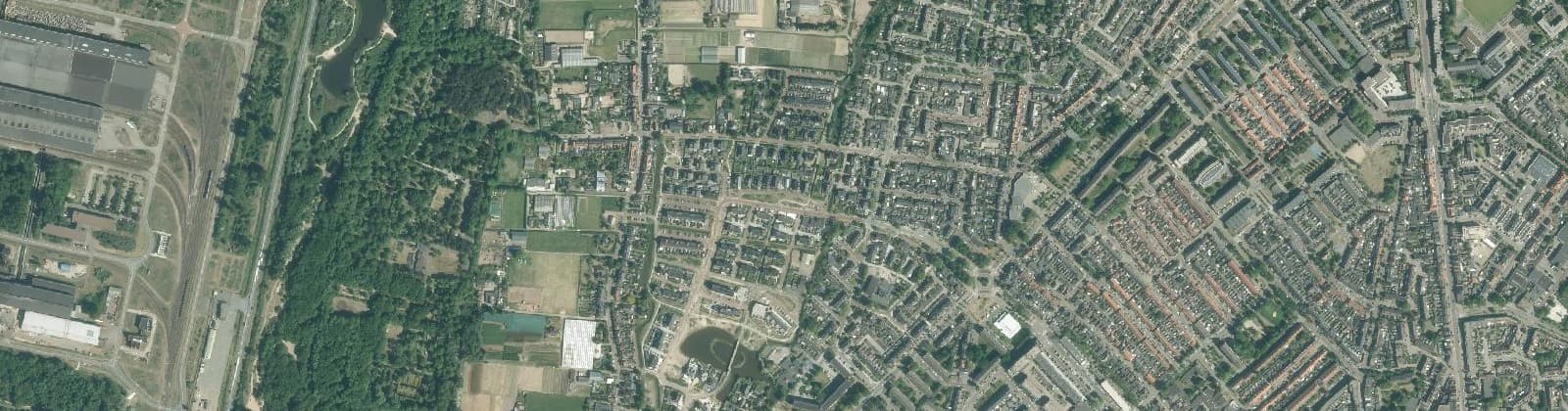 Luchtfoto van Noordwestelijk tuinbouwgebied