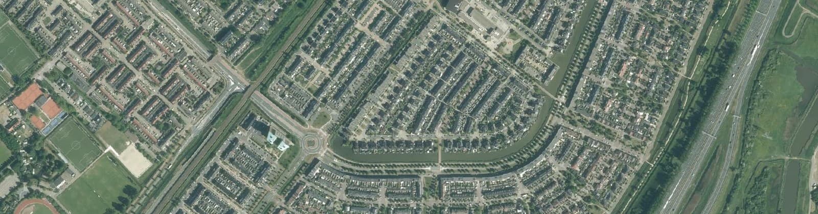 Luchtfoto van Broekpolder