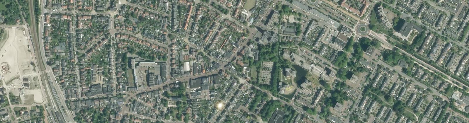 Luchtfoto van Wijk 00 Centrum