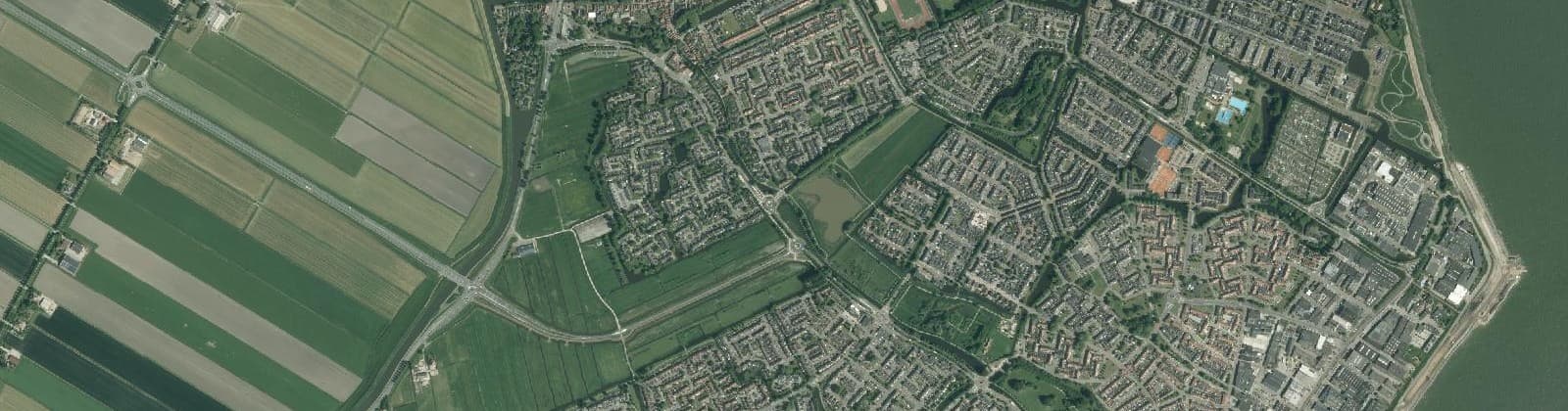 Luchtfoto van Wijk 00 Edam