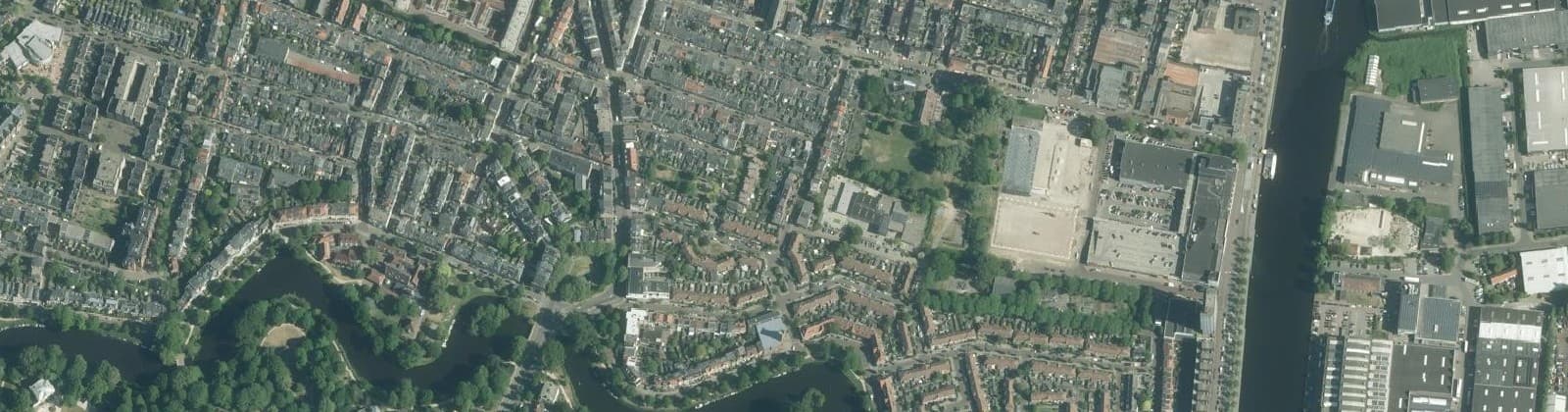 Luchtfoto van Transvaalwijk
