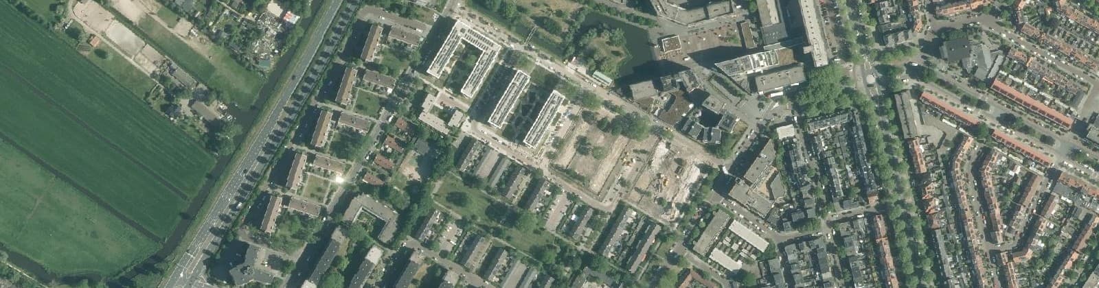Luchtfoto van Delftwijk