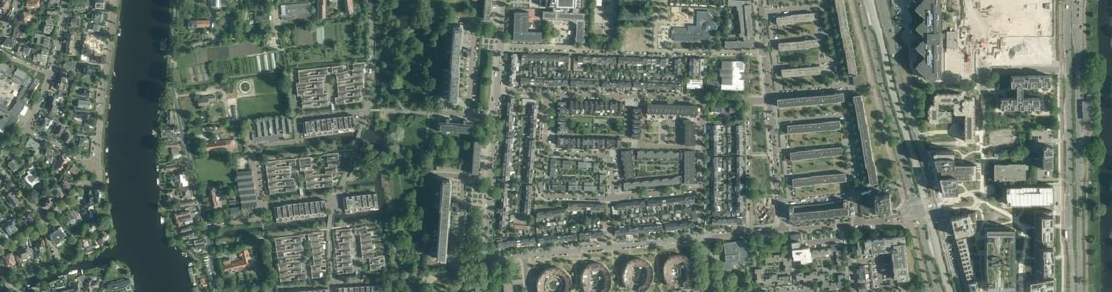 Luchtfoto van Europawijk