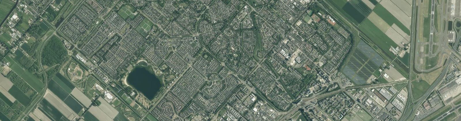 Luchtfoto van Hoofddorp