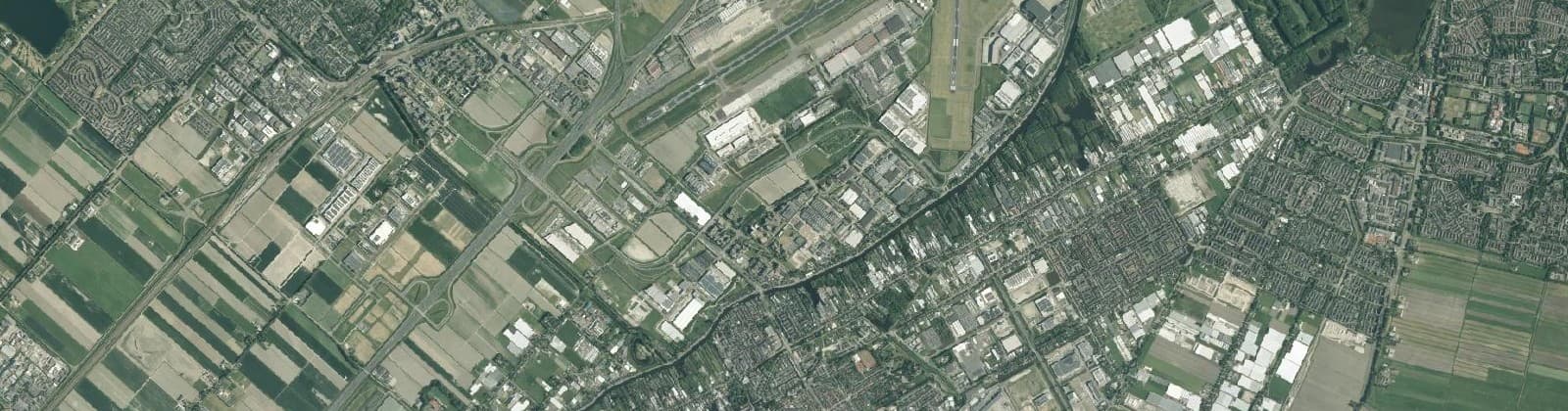 Luchtfoto van Aalsmeerderbrug/ Oude Meer/ Rozenburg /