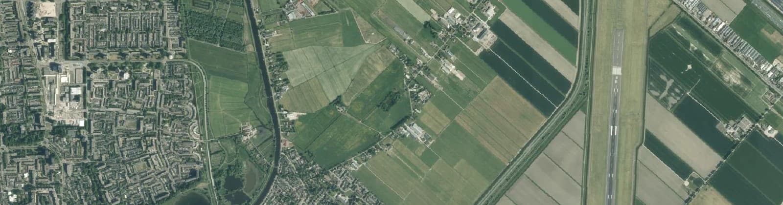 Luchtfoto van Vijfhuizen