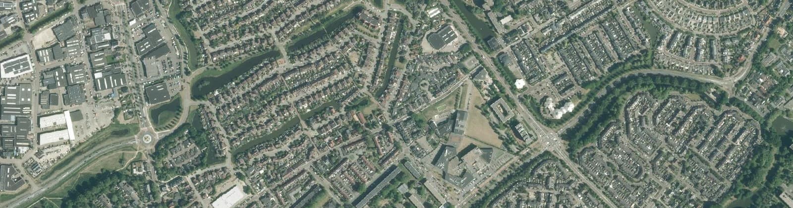 Luchtfoto van Wijk 09 Hoogdorp en Waterakkers
