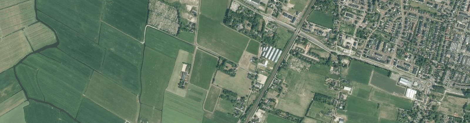 Luchtfoto van Wijk 08 Heiloo Zuid-West