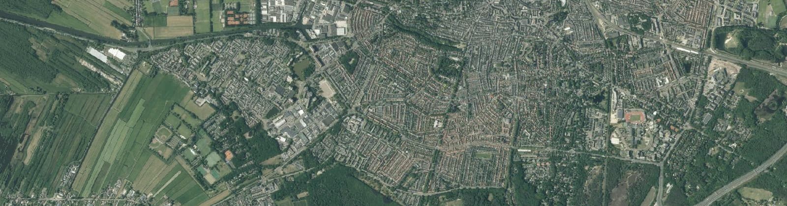 Luchtfoto van Zuid