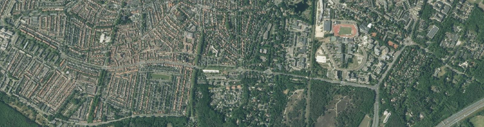 Luchtfoto van Zuidoost