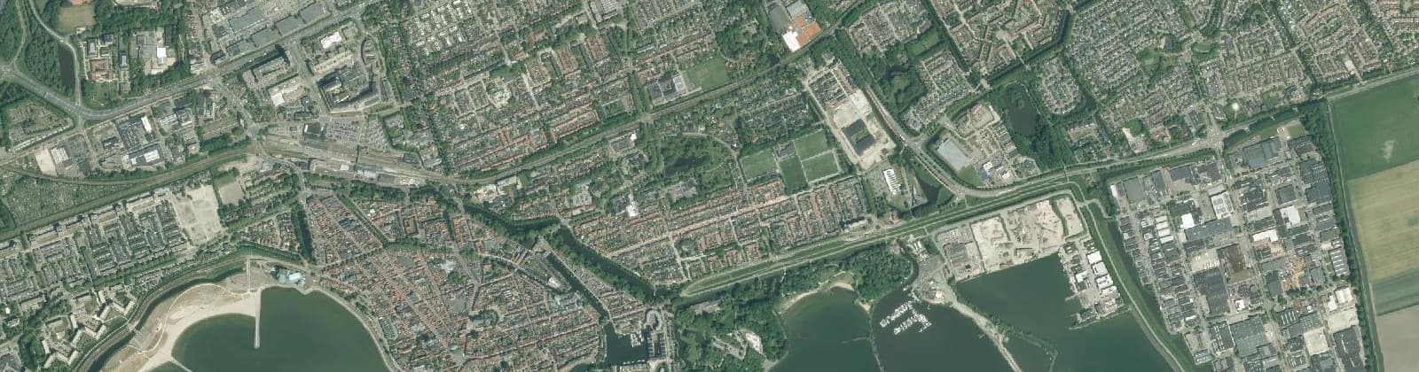 Luchtfoto van Wijk 11 Venenlaan-kwartier