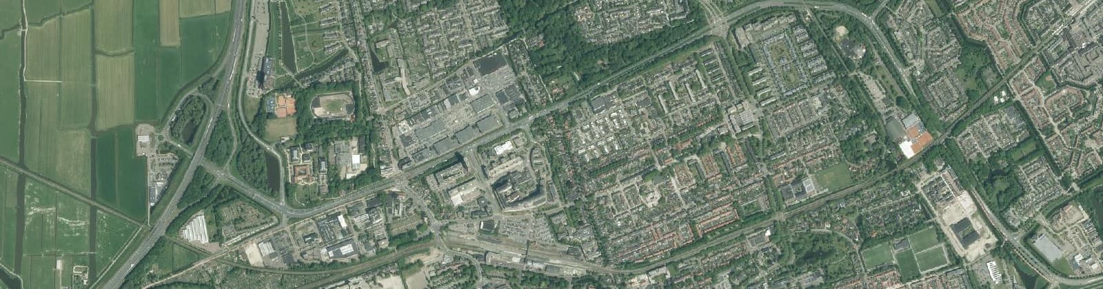 Luchtfoto van Wijk 12 Hoorn-Noord