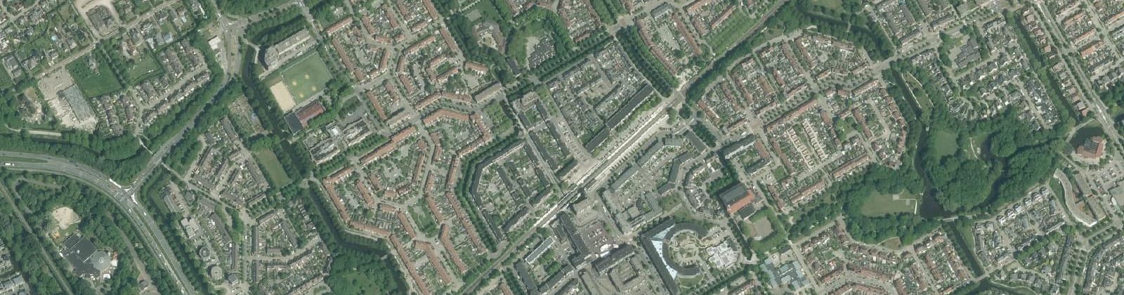 Luchtfoto van Wijk 32 Kersenboogerd-Noord