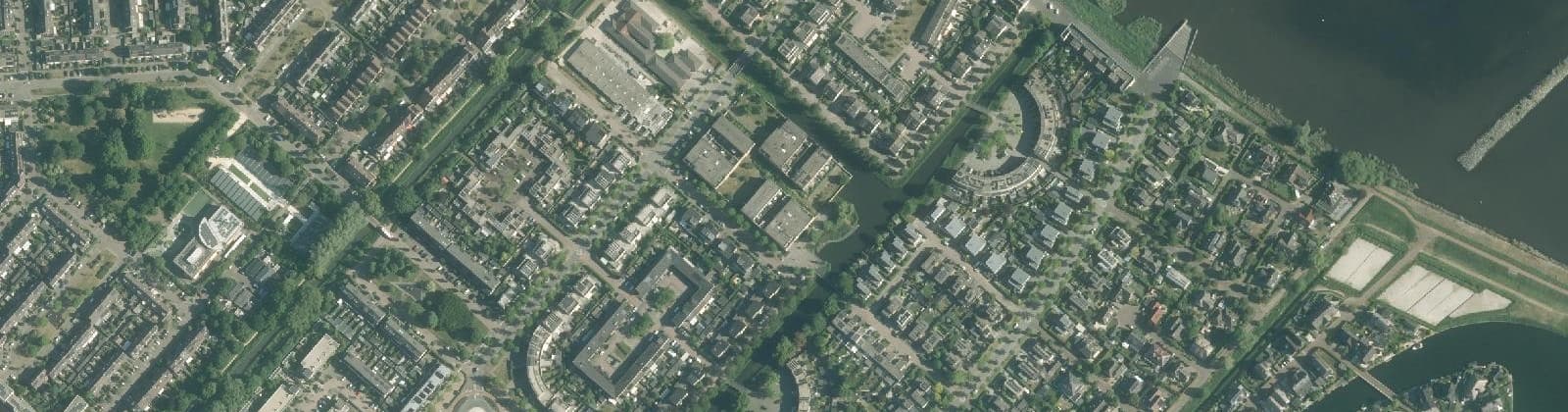 Luchtfoto van Wijk 12 Hogemaat