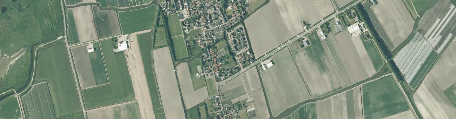 Luchtfoto van Opperdoes
