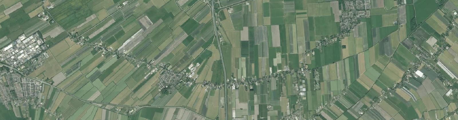 Luchtfoto van Benningbroek