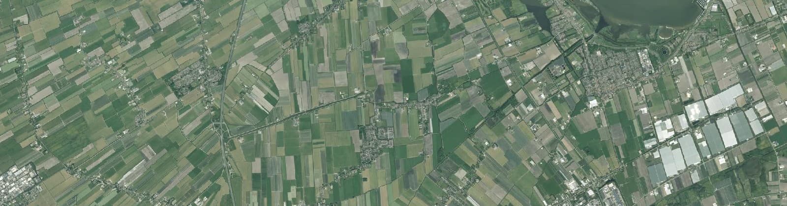 Luchtfoto van Oostwoud