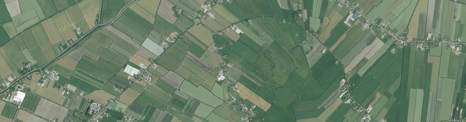 Luchtfoto van Spanbroek