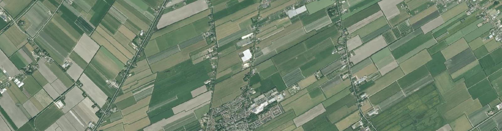 Luchtfoto van Hoogwoud