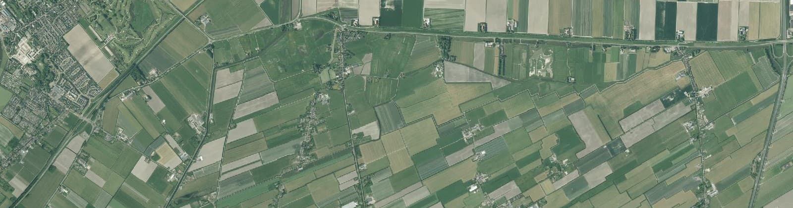 Luchtfoto van Aartswoud