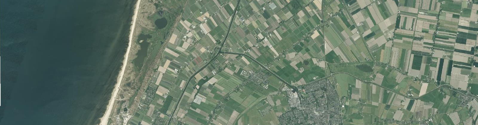 Luchtfoto van Schagerbrug