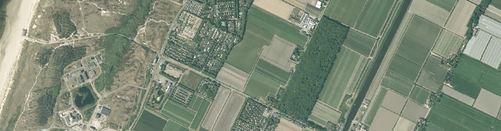 Luchtfoto van Sint Maartensvlotbrug