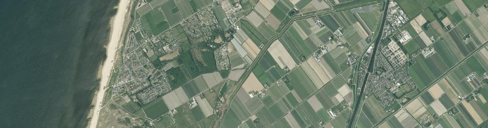 Luchtfoto van Callantsoog