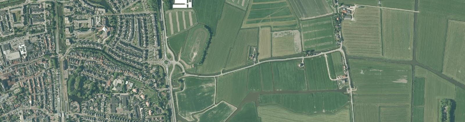 Luchtfoto van Schagen-Oost