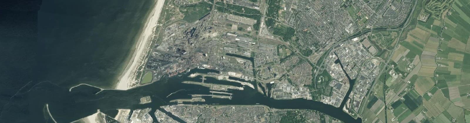 Luchtfoto van Wijk 05 Velsen-Noord