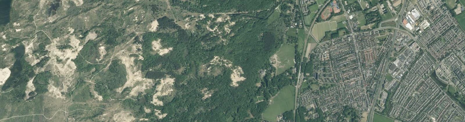 Luchtfoto van Wijk 06 Santpoort-Noord
