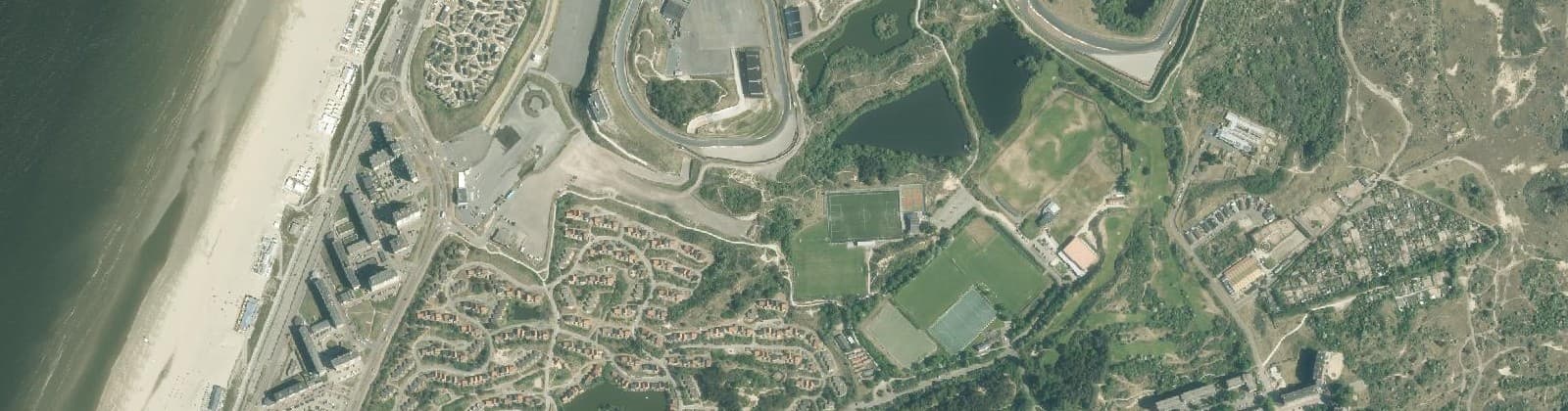 Luchtfoto van Zandvoort Noord