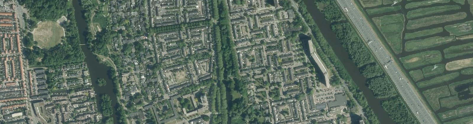 Luchtfoto van Pelders- en Hoornseveld