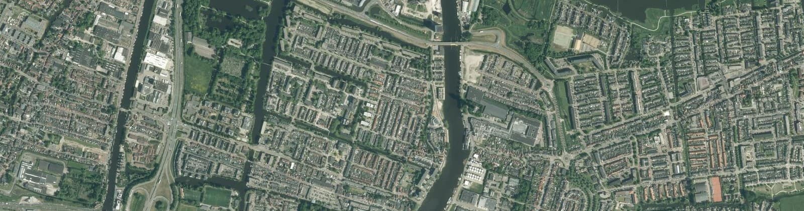 Luchtfoto van Wormerveer