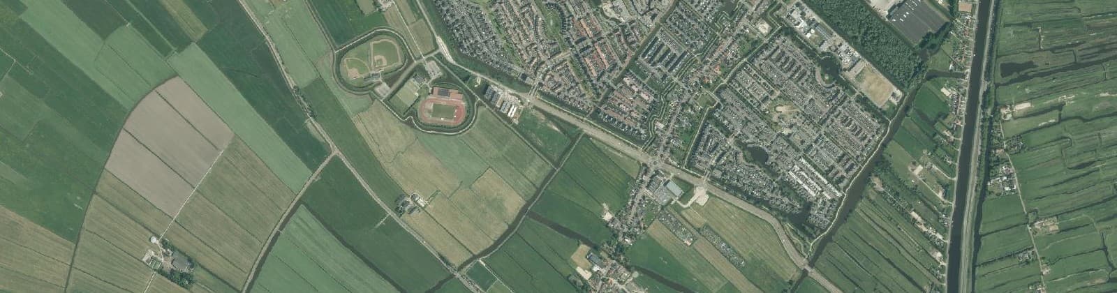 Luchtfoto van Assendelft-Noord