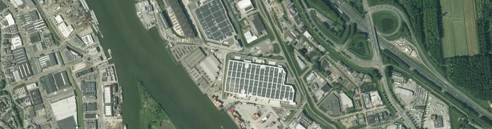 Luchtfoto van Wijk 05 Bedrijventerrein