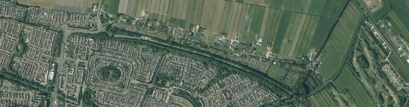 Luchtfoto van Ridderveld