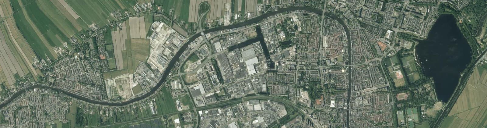 Luchtfoto van Hoorn