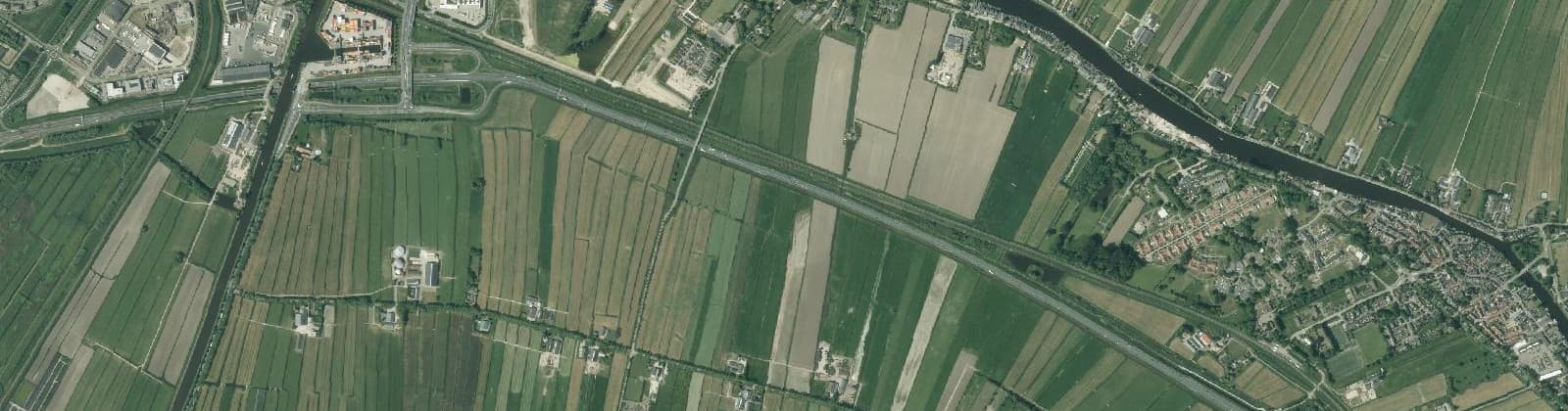 Luchtfoto van Steekterpolder