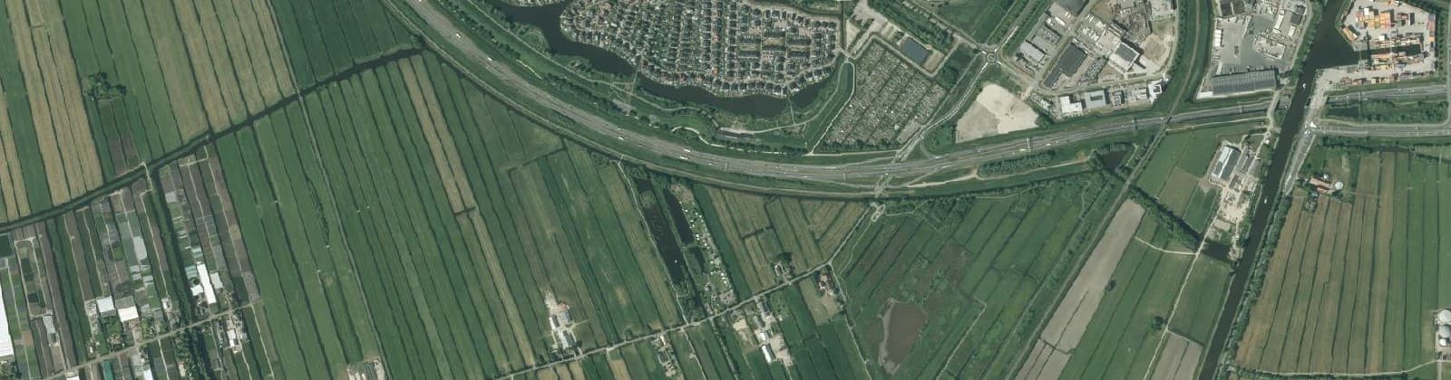 Luchtfoto van Rietveld