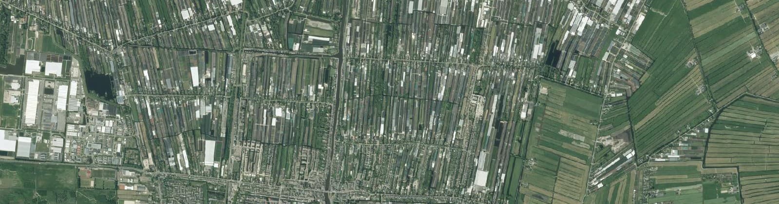 Luchtfoto van Boskoop