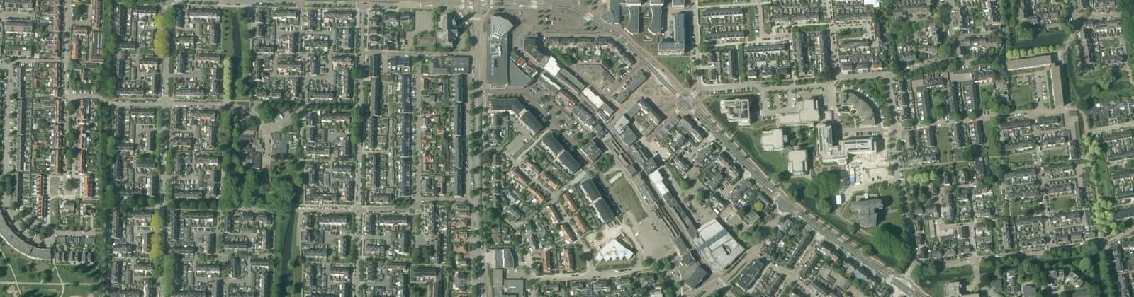 Luchtfoto van Wijk 01 Centrum