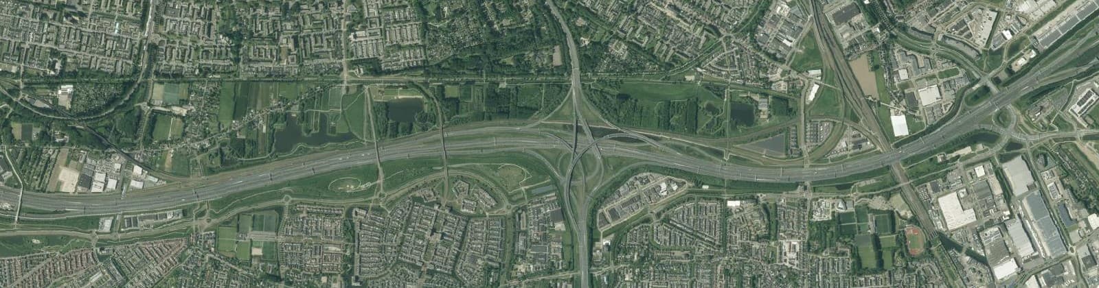 Luchtfoto van Wijk 30 Buitengebied Noord
