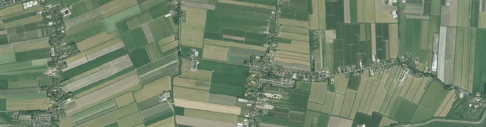 Luchtfoto van Wijdenes