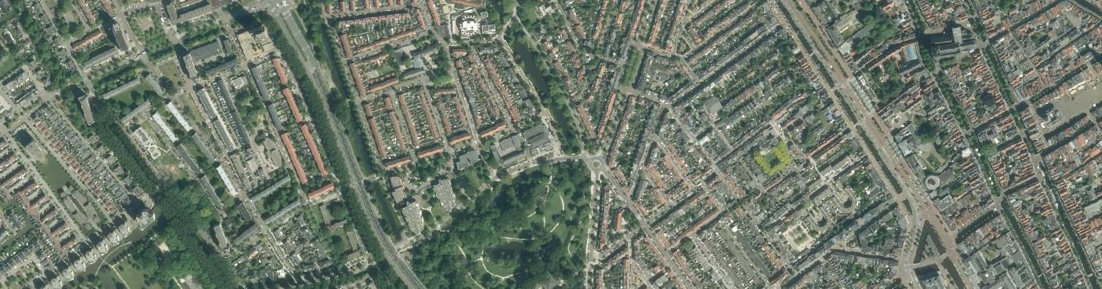 Luchtfoto van Wijk 13 Hof van Delft