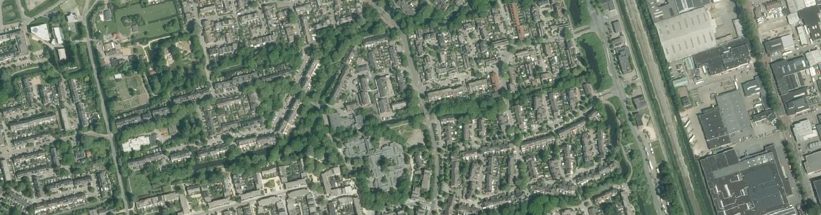 Luchtfoto van Wijk 23 Tanthof-Oost
